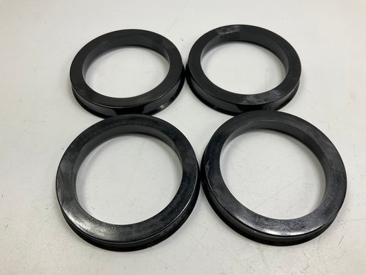 (4) White Knight C73-5660 Hub Centric Rings For Wheels 73.0mm OD, 56.60mm ID