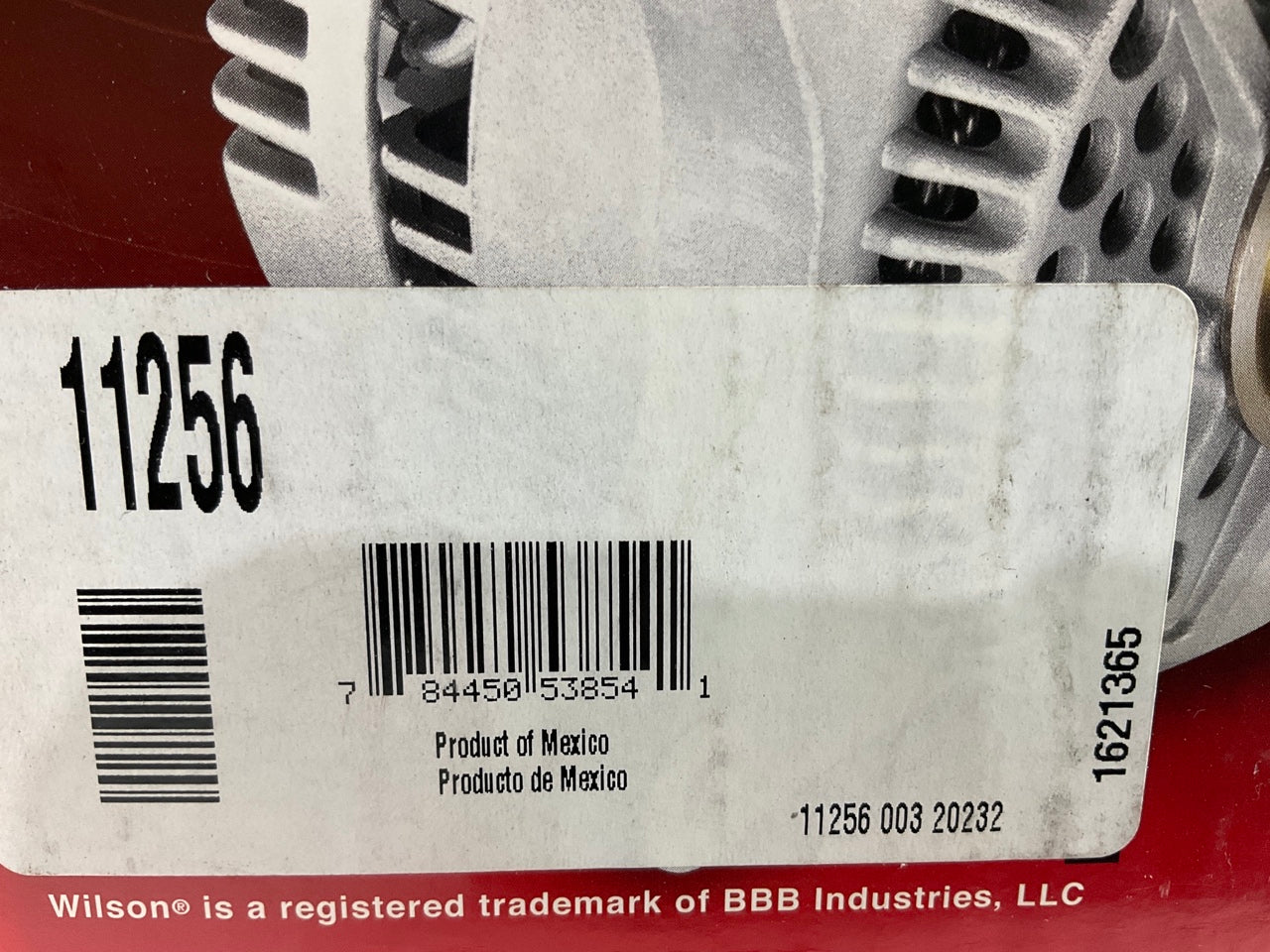 REMAN. Wilson 11256 130 Amp Alternator