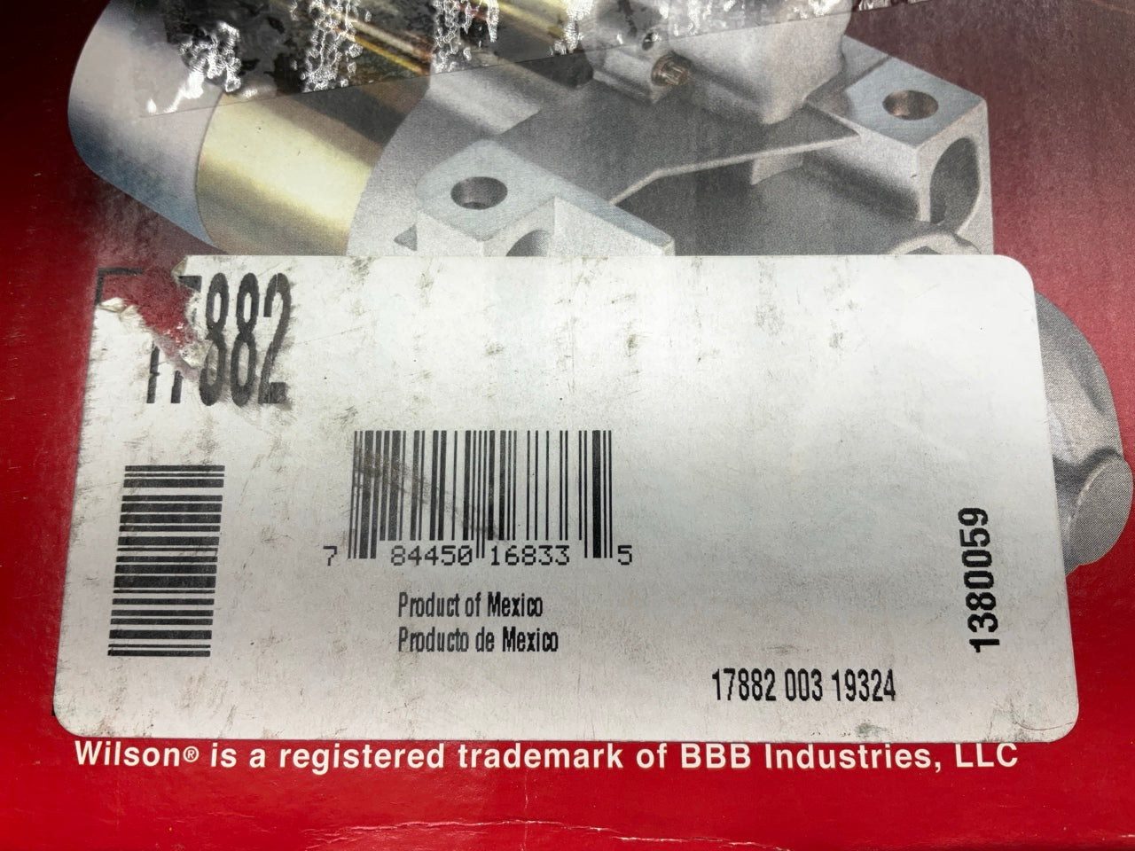 REMAN. Wilson 17882 Starter For 2003-2006 Jeep Liberty 3.7L V6
