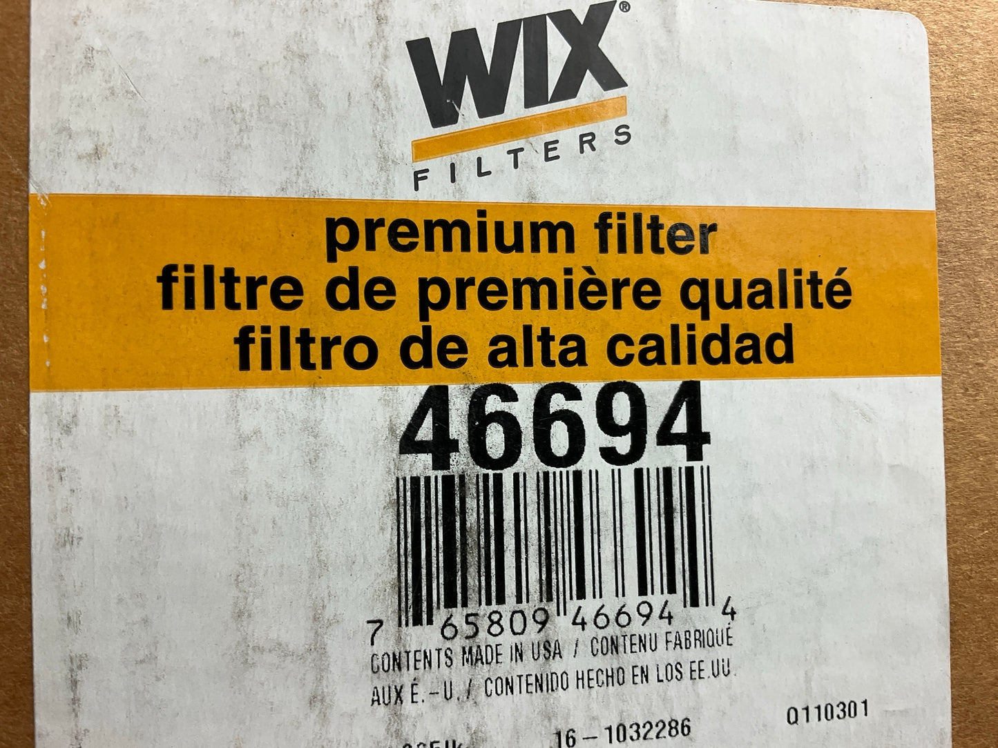 WIX 46694 Engine Air Filter - Replaces E7HZ9601B, E7HZ9601C, FA1075, AF4772