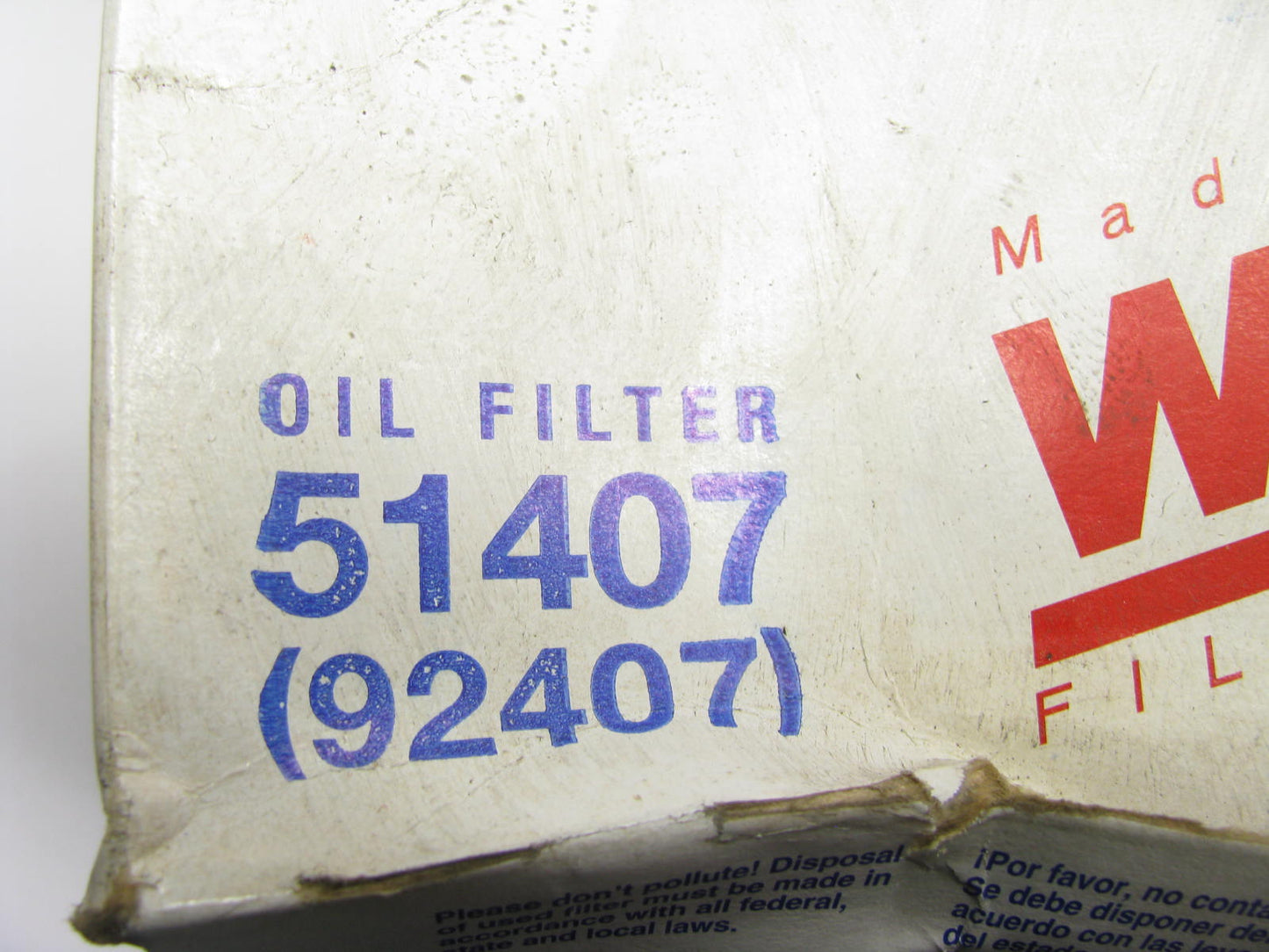 WIX 51407 Cartridge Metal Canister Hydraulic Filter