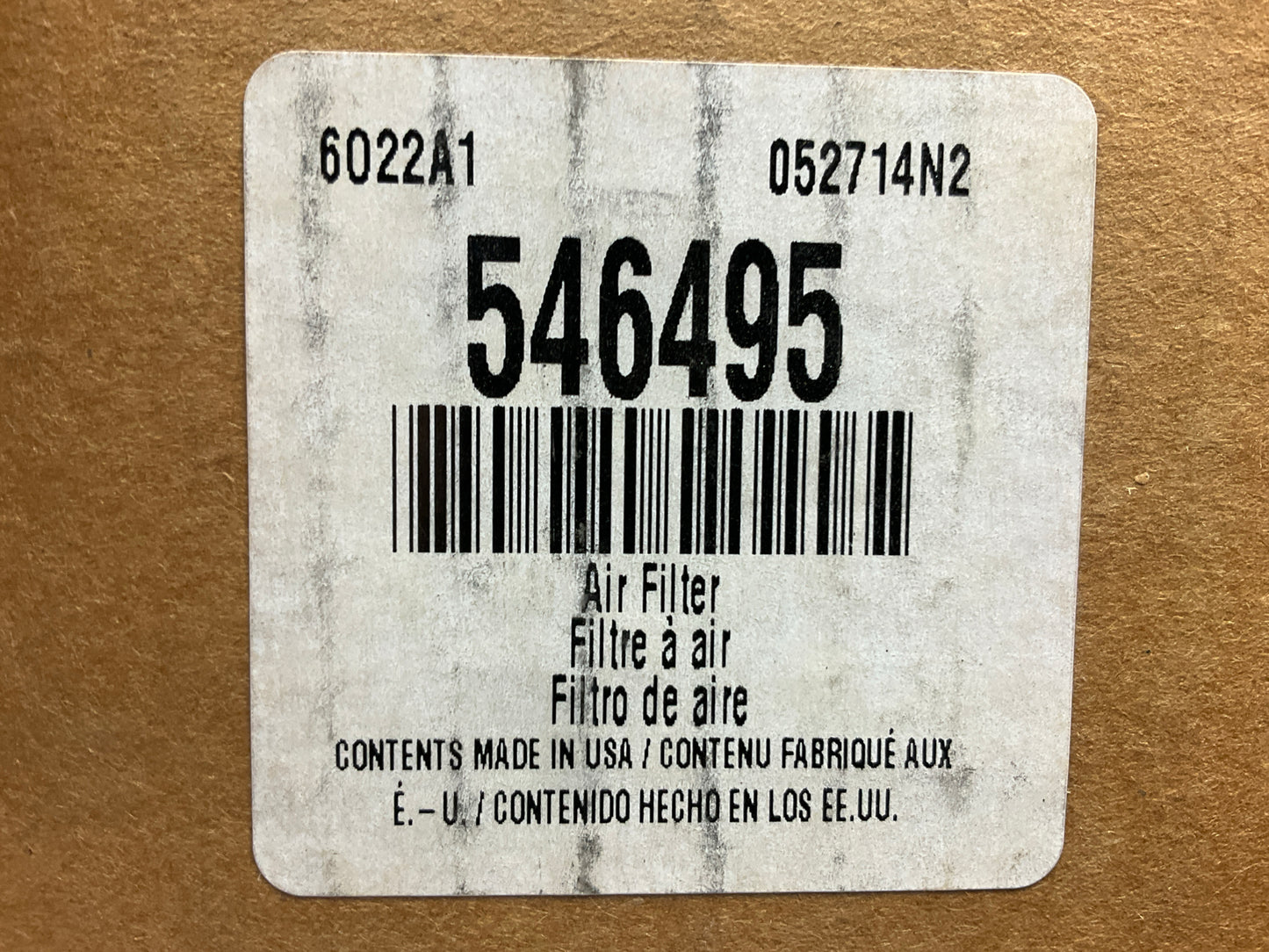 Wix 546495 / 46495 Air Filter Replaces PA3778 For John Deere AL65051