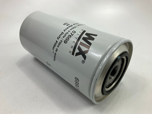 WIX 57669 Diesel Engine Oil Filter - Replaces B7506, LF17515, LFP6027