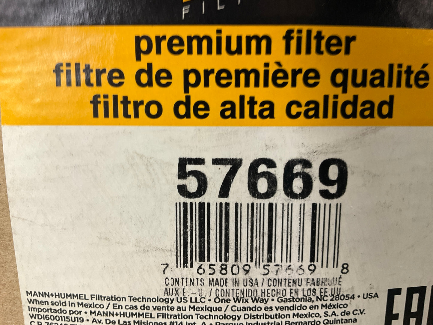 WIX 57669 Diesel Engine Oil Filter - Replaces B7506, LF17515, LFP6027