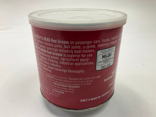 Wolfs Head 2928 Lithium Complex Red Grease - 1 LB