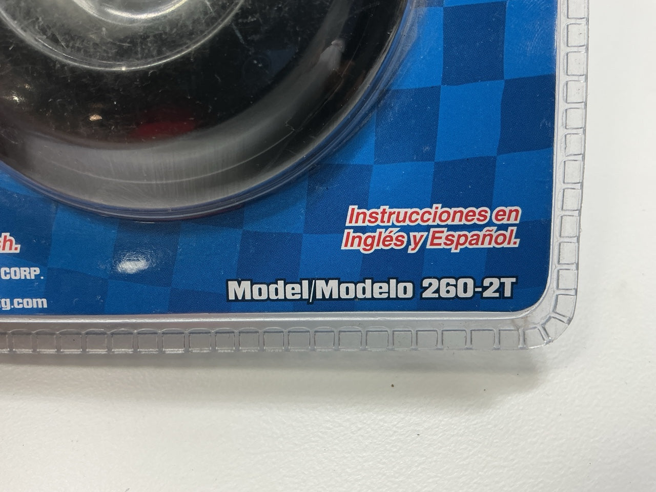 Wolo 260-2T Mini But Loud Black 2-3/4'' Dia 12V 110 Decibel 480 Hz Steel Horn