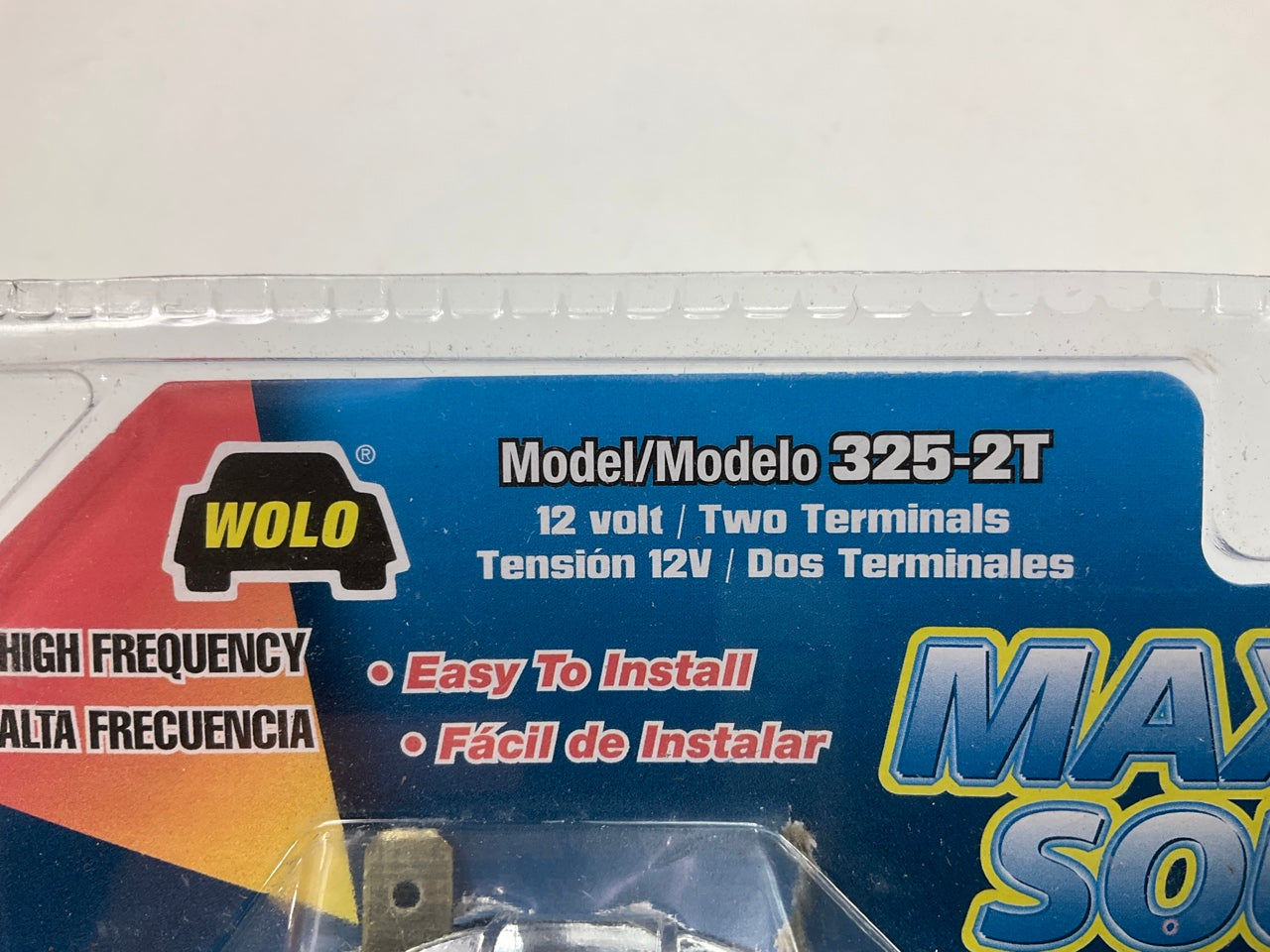 Model 325-2T Maxi Sound Chrome 12V 115 Decibels High & Low Horns, 410 / 510 Hz