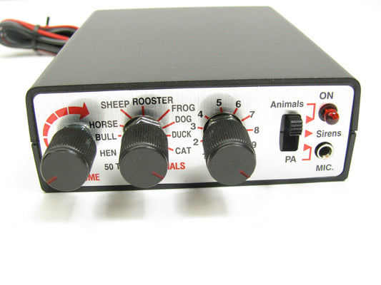 Wolo 345 Animal House Electric Musical Horn 12V Vehicles , 69 Sounds