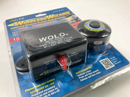 Wolo RC100 Wireless Wizard Universal Remote Control System For Horn