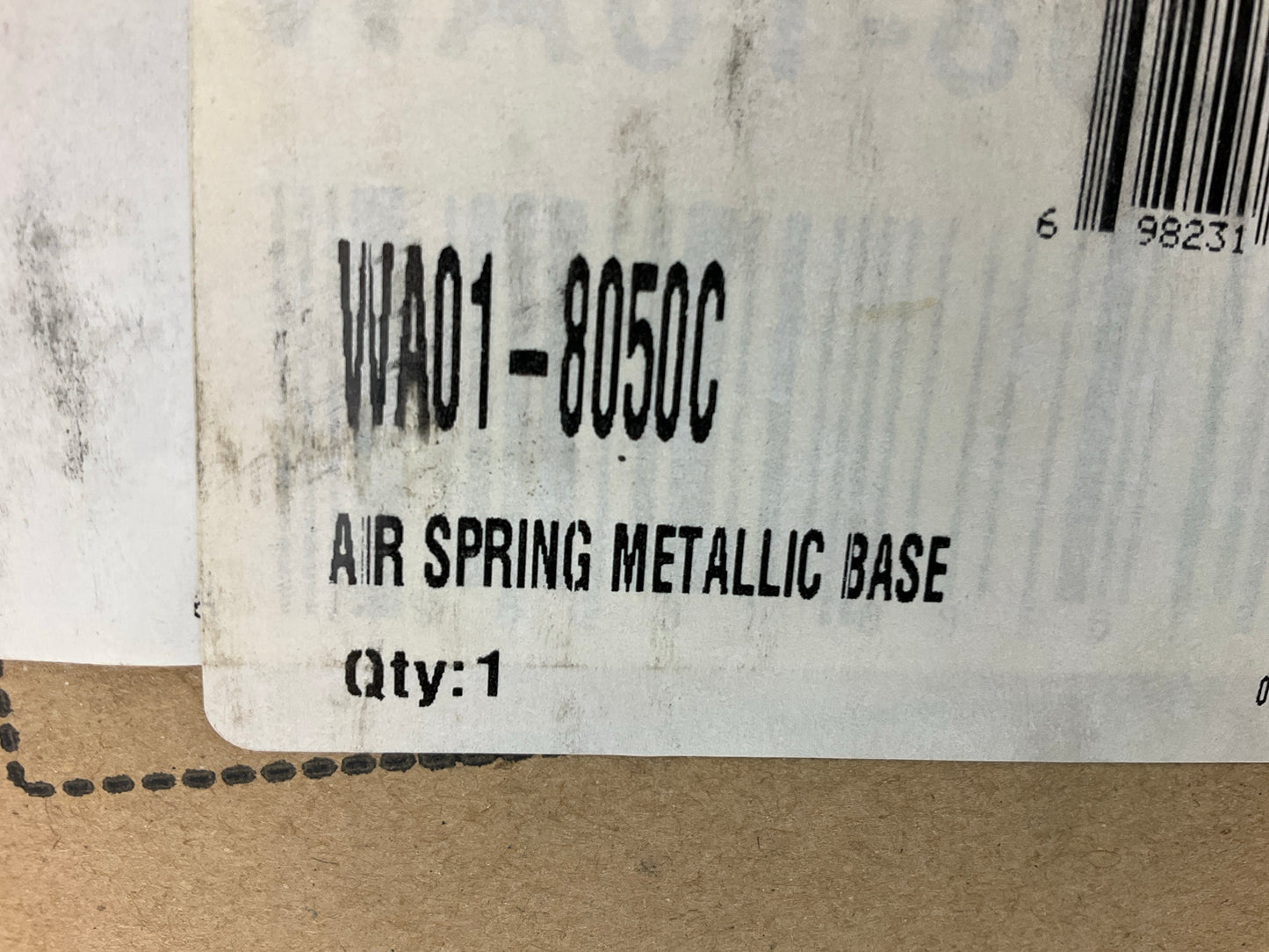World American WA01-8050C Air Spring Bag W01-358-8050; 1R14-055, 1R14-083;