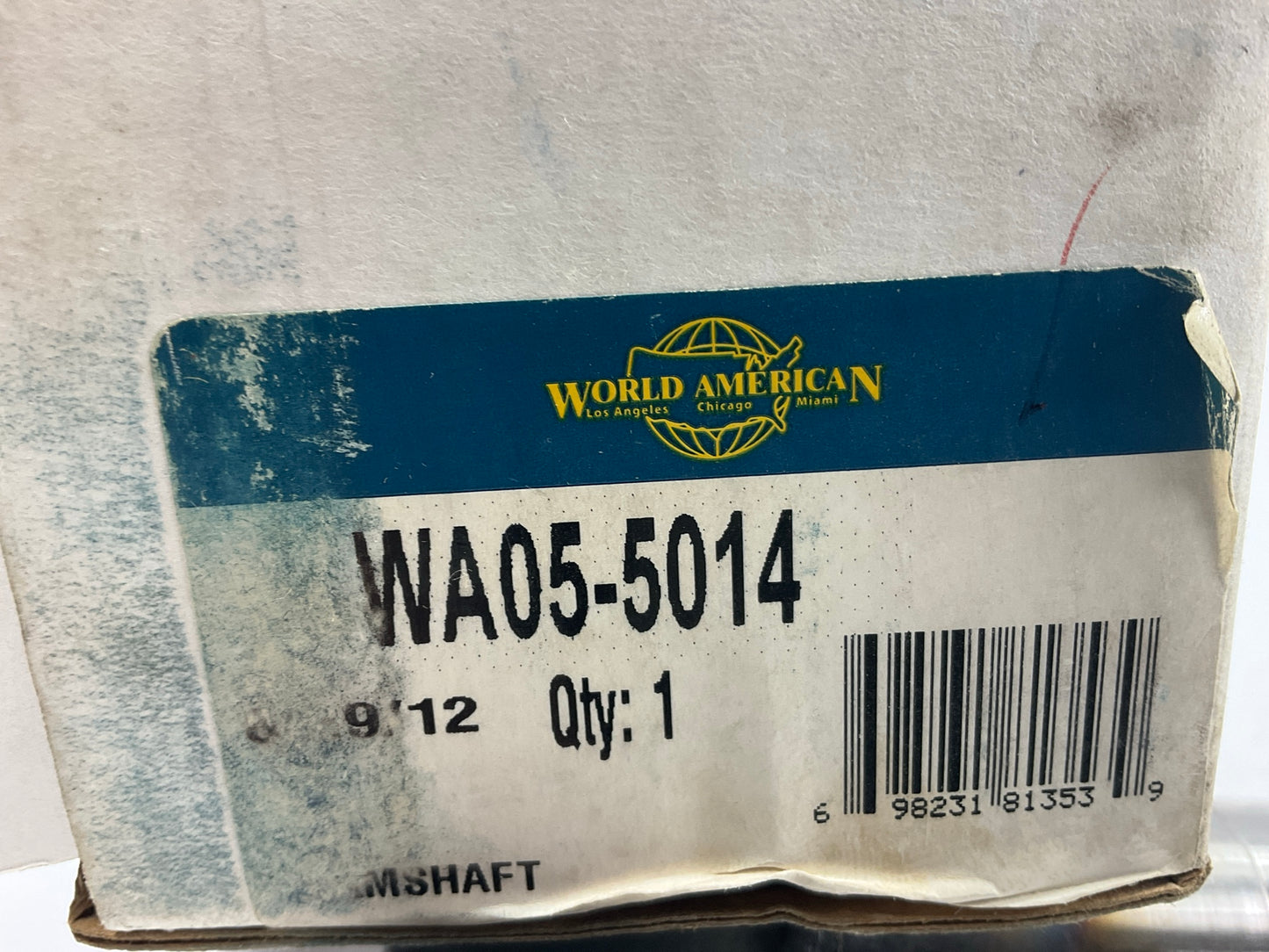 World American WA05-5014 Air Brake Right Camshaft 1-1/2-28 X 11-9/16. Q Drive