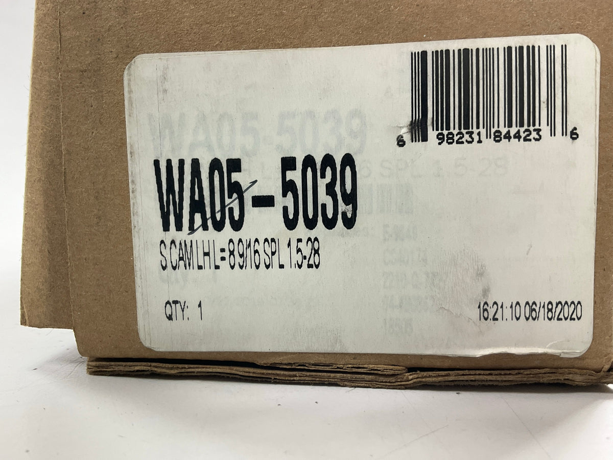 WA05-5039 Air Brake Camshaft - Left, 8-9/16'' Length, 1-1/2'', 28 Spline 16.5'' Q+