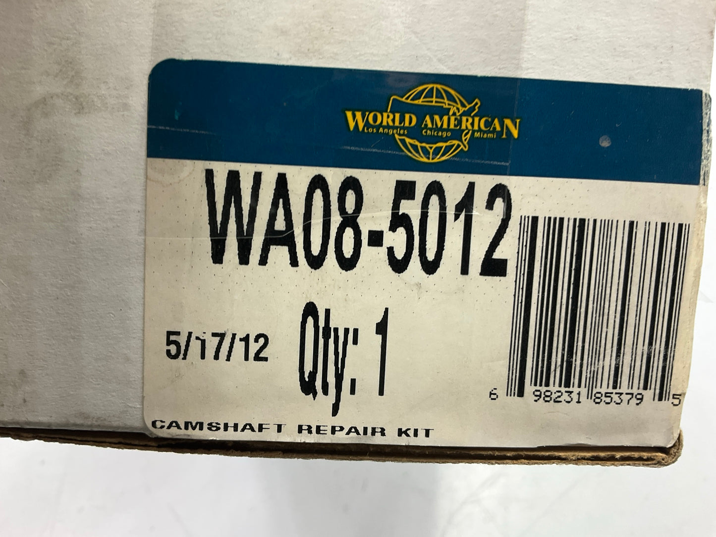 World American WA08-5012 Air Brake Camshaft Repair Kit For Eaton 16-1/2'' Brakes