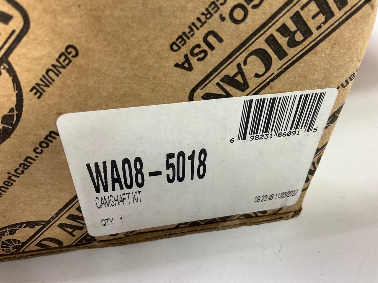 World American WA08-5018 Camshaft Repair Kit For Dana 12-1/4'' FC-3 Series Axle