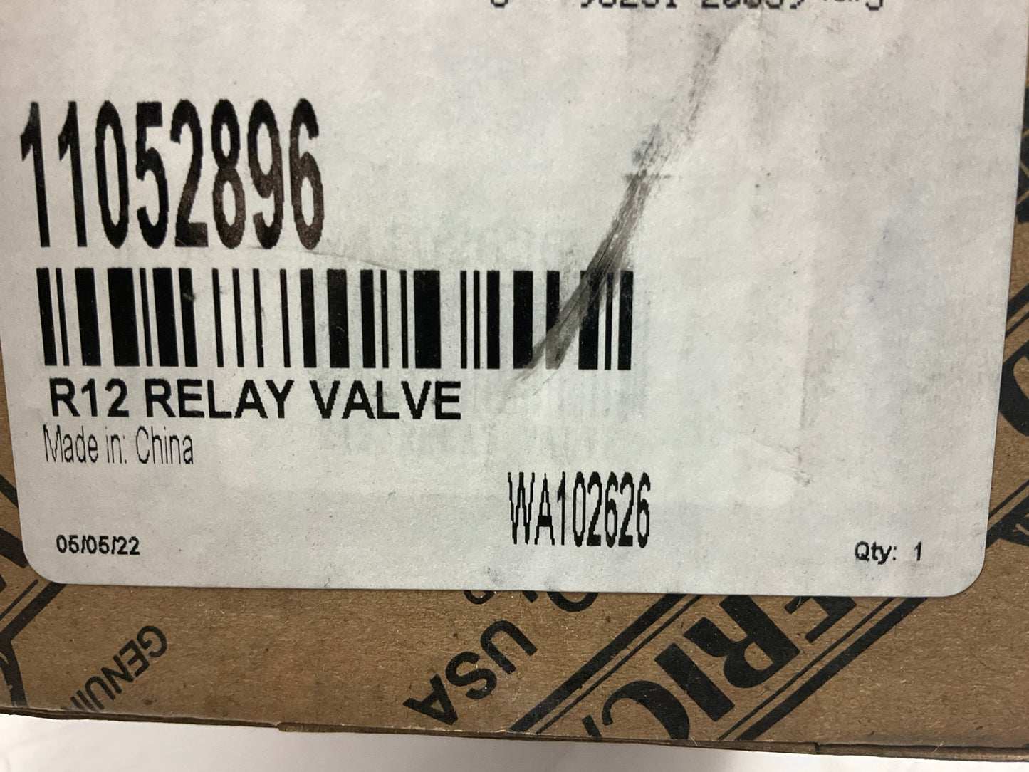 World American WA102626 Air Brake R12 Relay Valve - Replaces 102626, 102626N