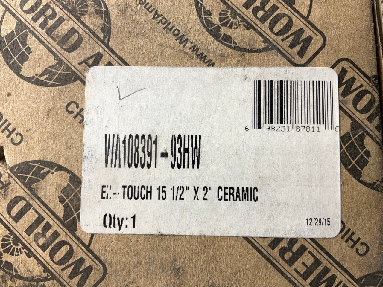 REMAN. World American WA108391-93HW Clutch Kit EZ TOUCH 15.5'' 1860 Ft-Lb