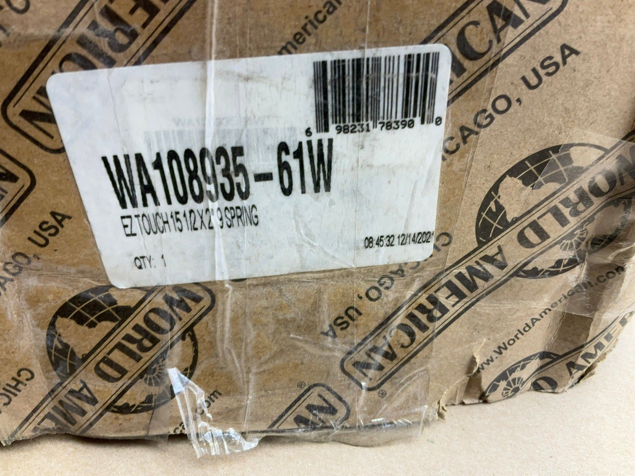 World American WA108935-61W EZ Touch Clutch Kit, Replaces 108935-51, 109700-51