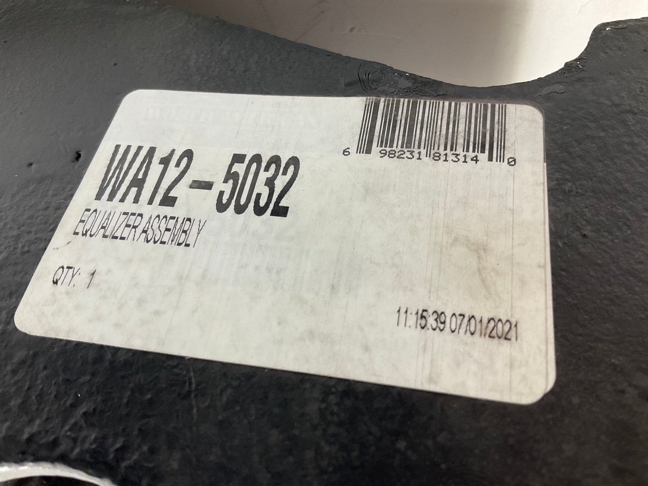 World American WA12-5032 Suspension Equalizer Beam 16.250'' Length, 1.000''