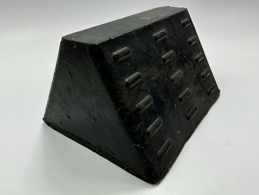 World American WA14-5025 Wheel Chock Block, 8'' X 10'' X 6'' W/ Eyebolt