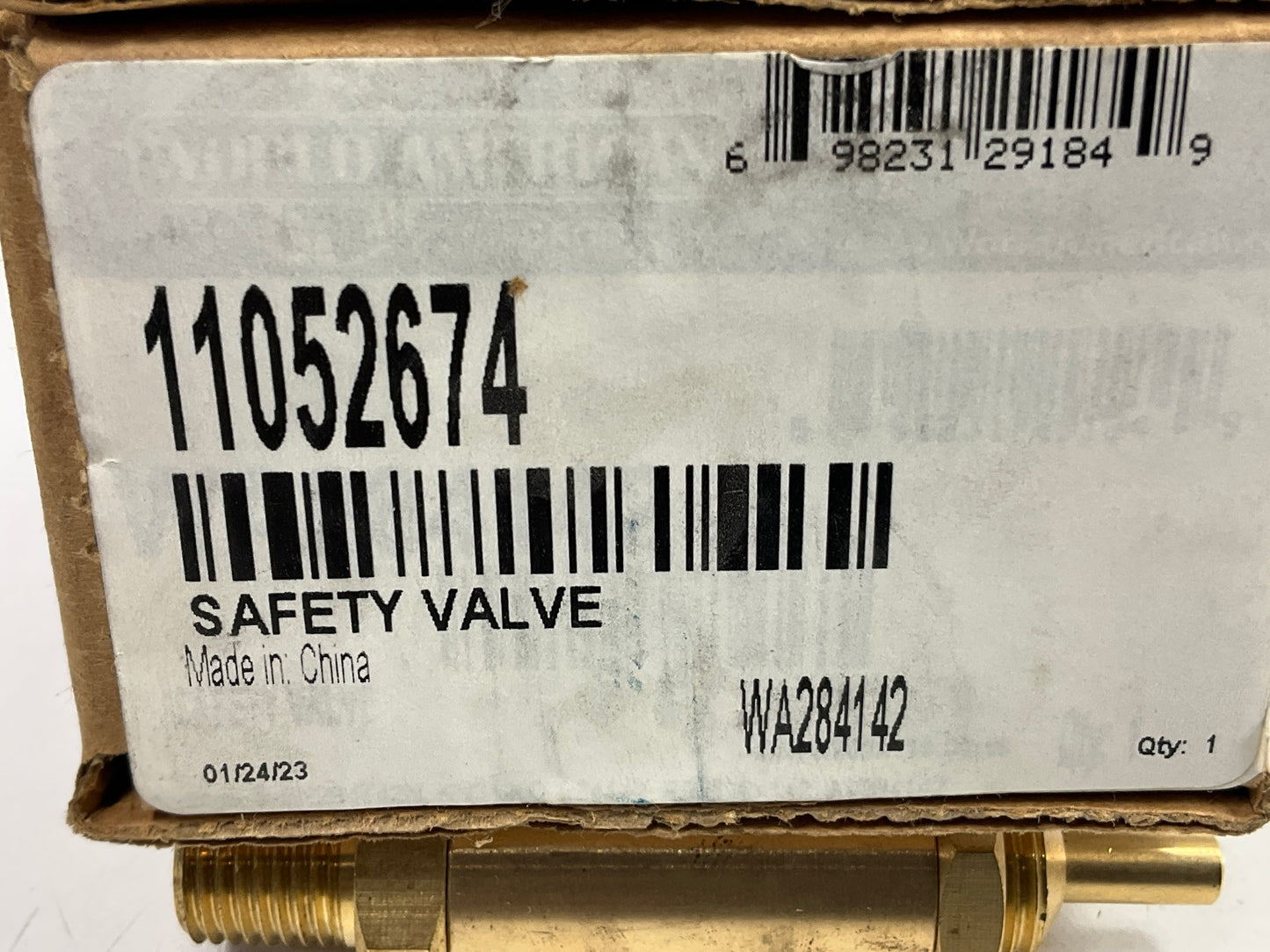 World American WA284142 ST-3 Pressure Relief Valve, 150 PSI. 1/4'' Pipe Thread.