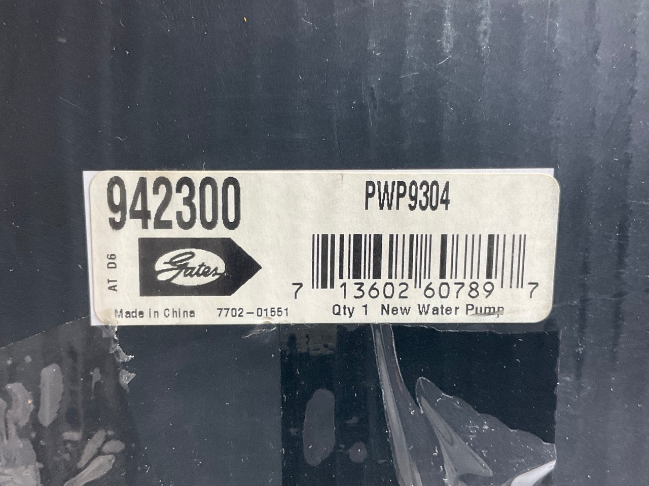 Worldparts 942300 Water Pump