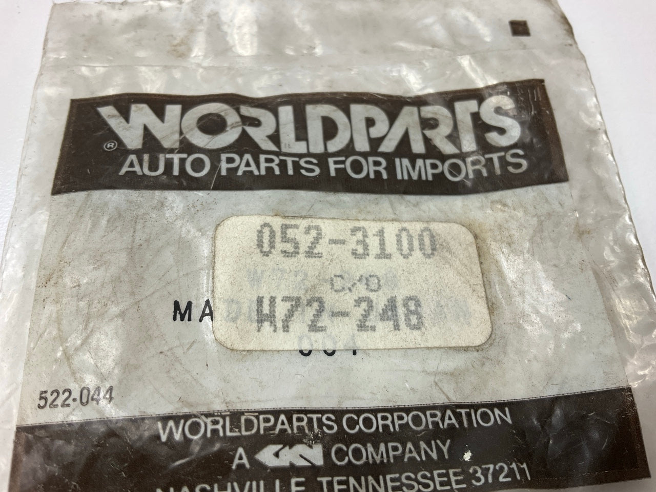 Worldparts W72-248 Rear Wheel Seal 052-3100