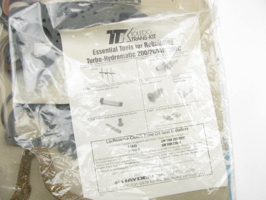 WPC 36800 Auto Transmission Rebuild Kit - Turbo Hydramatic TH200 TH2004R TH200C