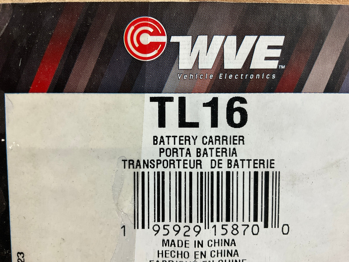 WVE TL16 Battery Carrier Strap 9'' LONG