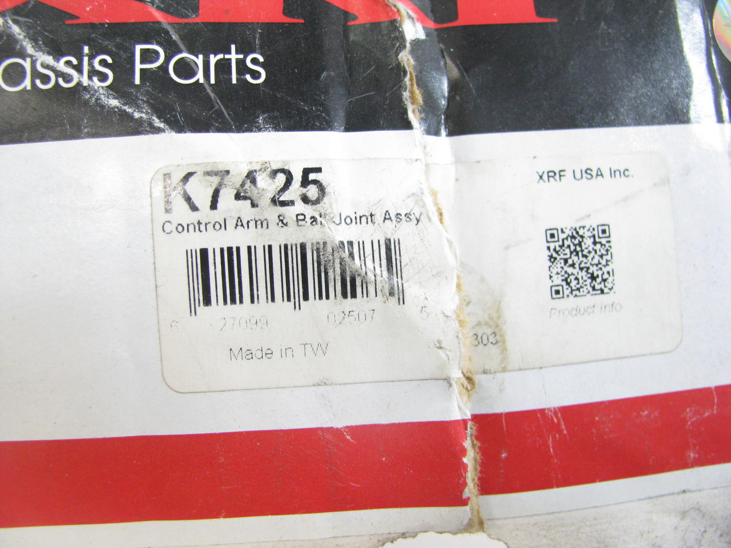 XRF K7425 Front Left Lower Control Arm & Ball Joint - - 1995-00 Cirrus, Stratus