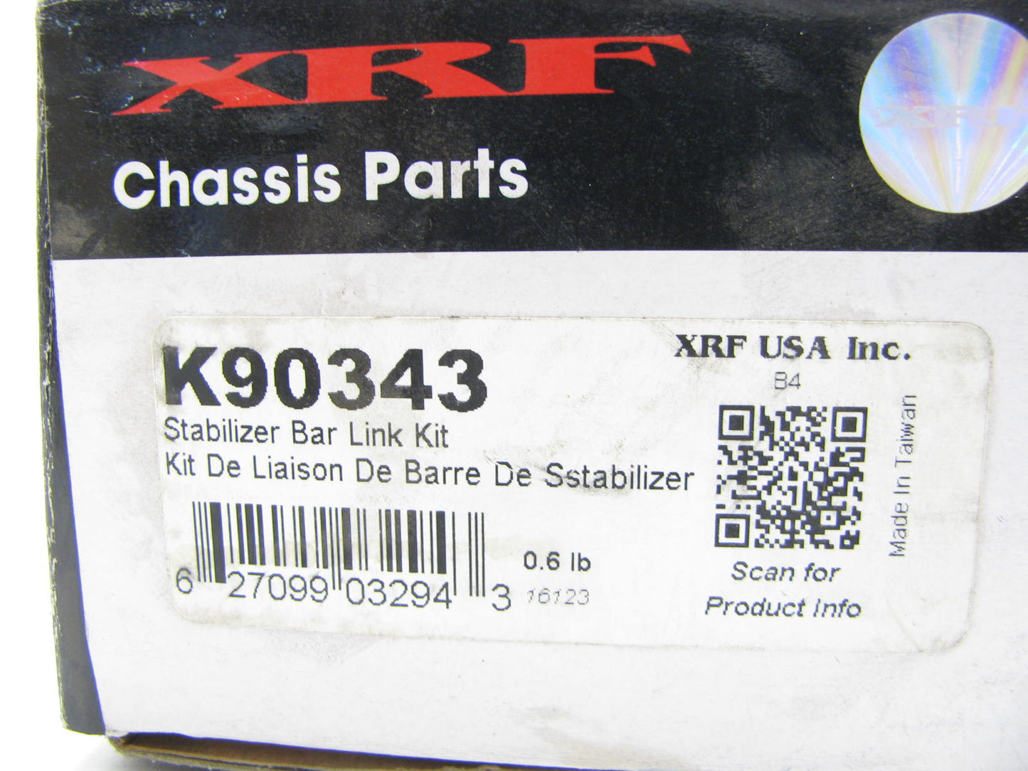 XRF K90343 Suspension Stabilizer Sway Bar Link Kit - Rear Left