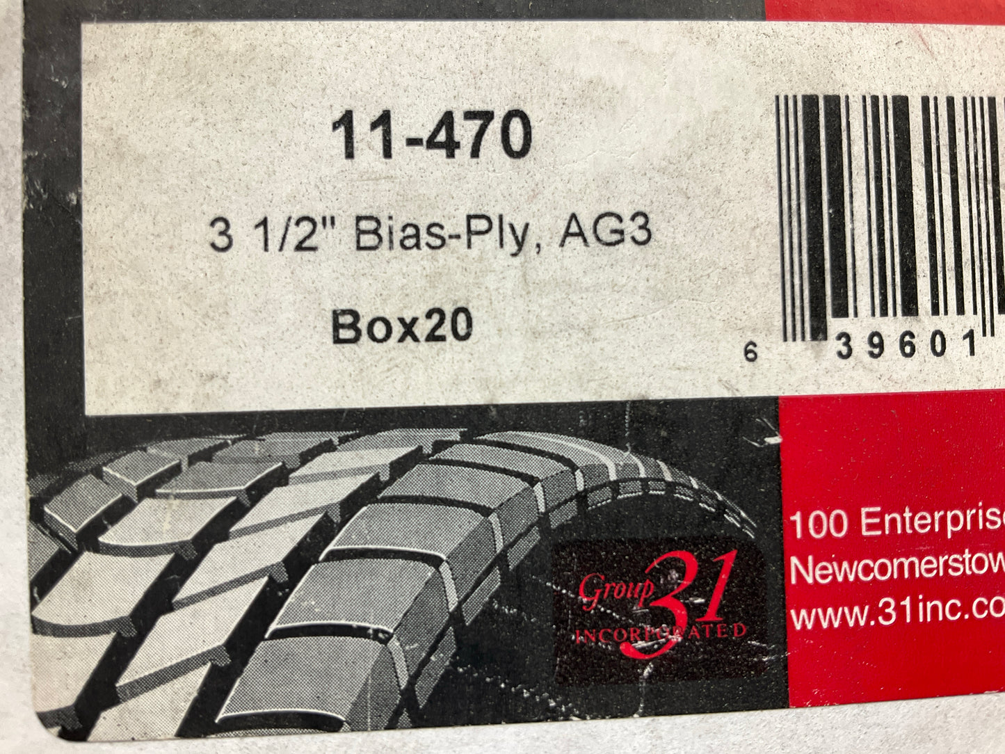 Xtra Seal 3-1/2'' AG3 2ply Bias Tire Agricultural Repair Patch AG3 - Box Of 20