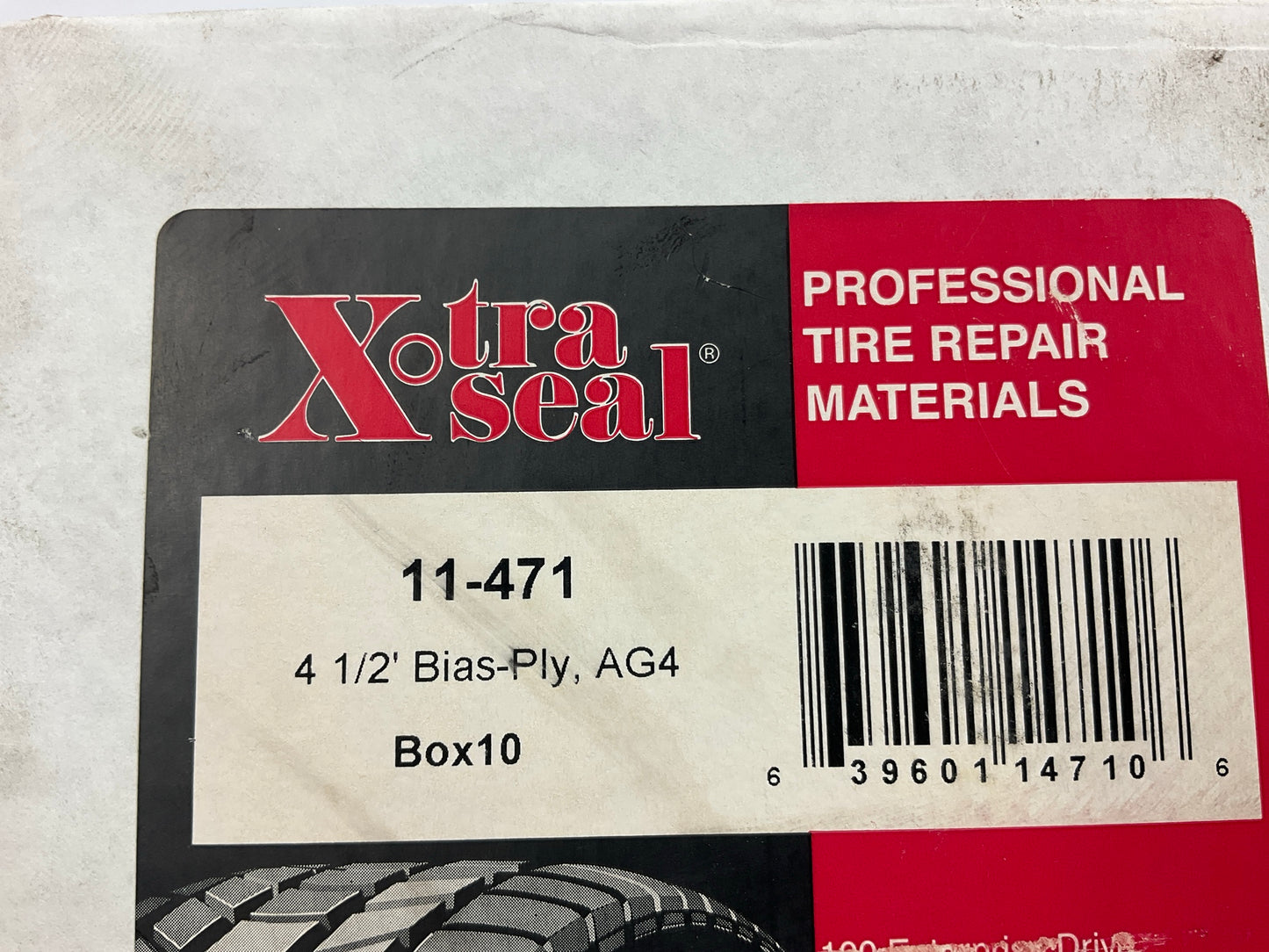 Xtra Seal 11-471 Tire Patch Repair 4-1/2'' (115mm) Bias-Ply AG4, Pack Of 10