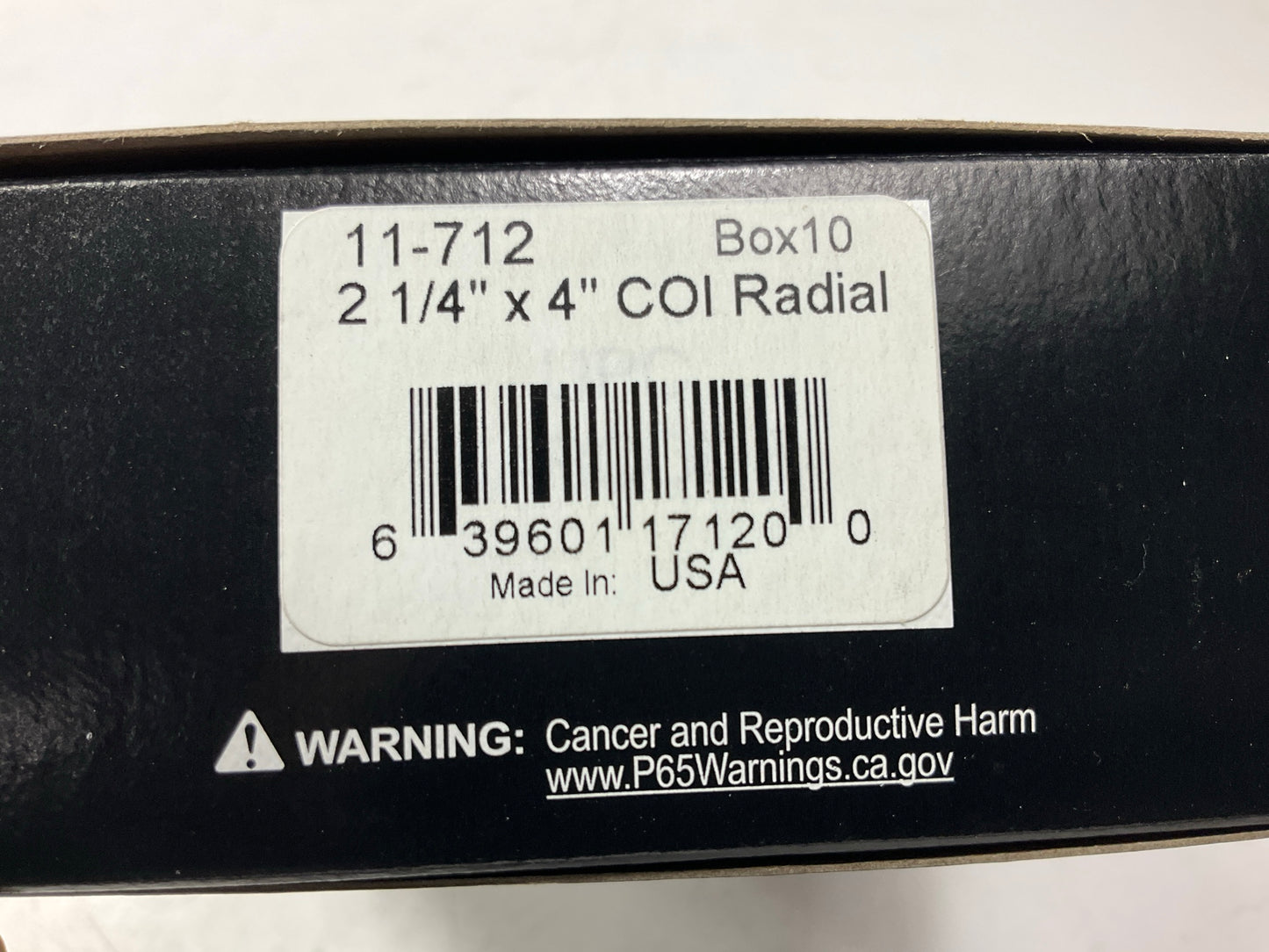(10) X-tra Seal 11-712 2-1/4'' X 4'' Rubber Rectangle Radial Tire Repair Patch