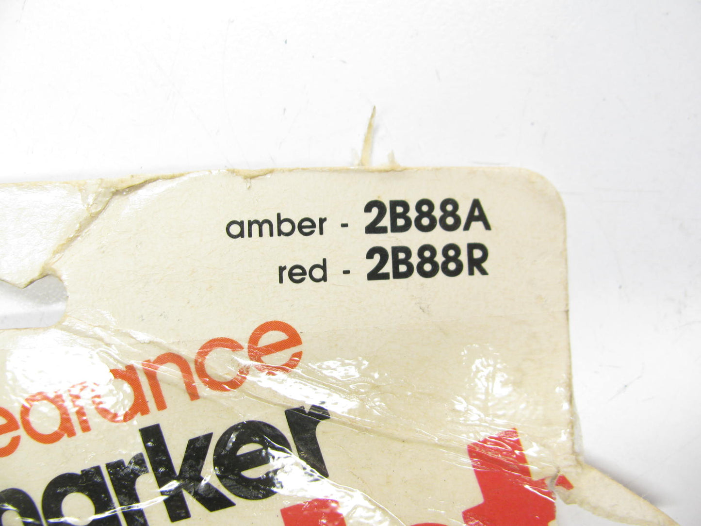 (2) Yankee 2B88A Side Marker Lights - Amber Double Bulls Eye Clearance Lamps