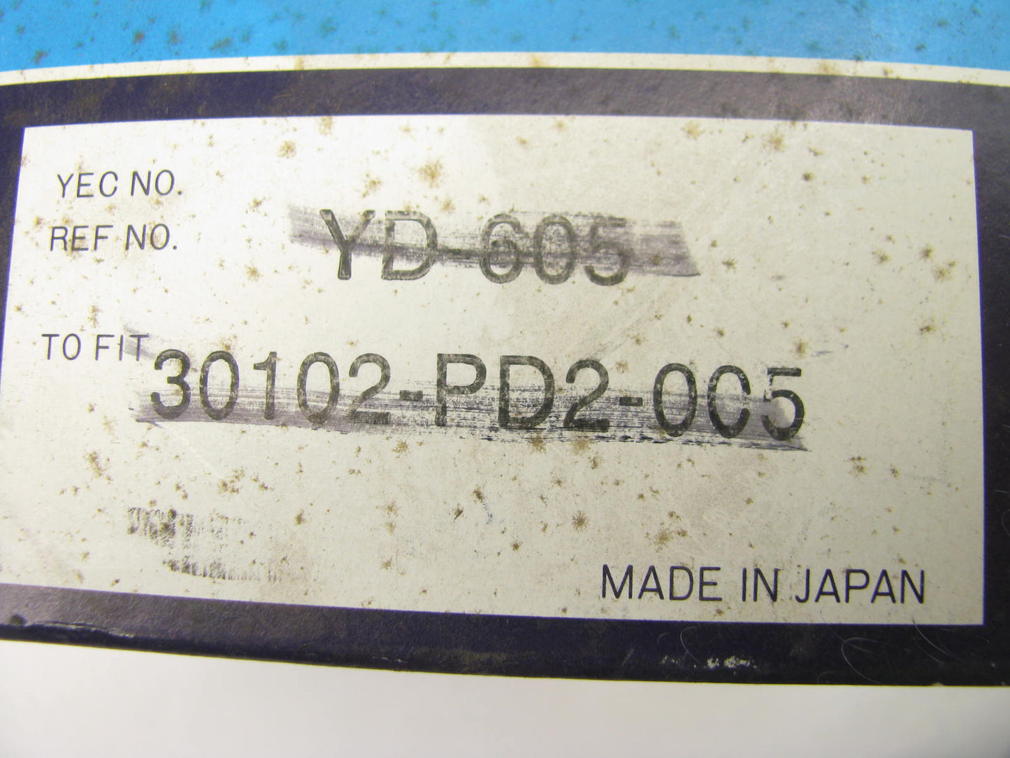 YEC YD-605 Ignition Distributor Cap (OEM For 1984 Honda Accord 1.8L ET2)
