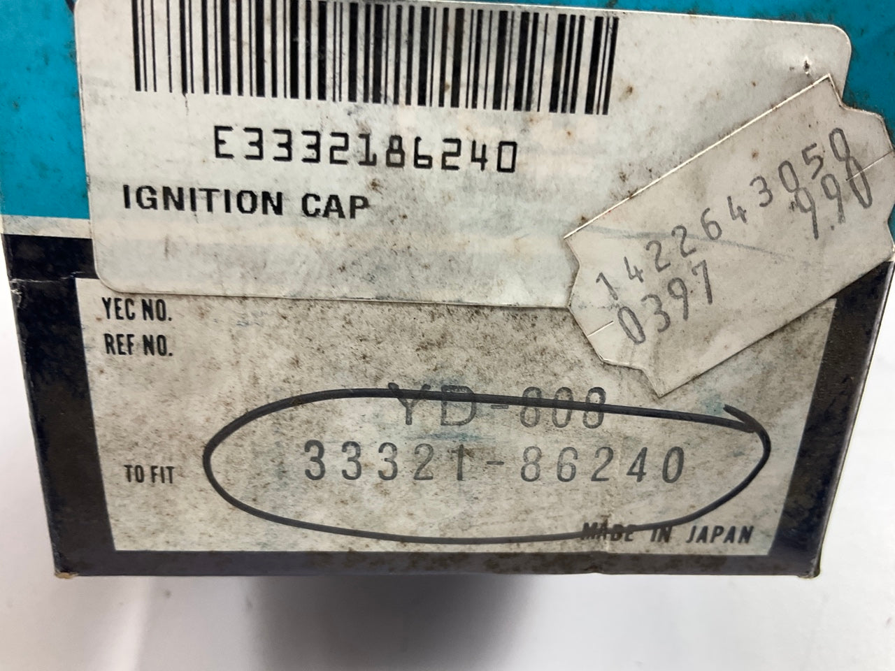 YEC YD-808 Ignition Distributor Cap For 1987-1988 Chevrolet Sprint 1.3L TURBO