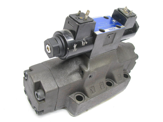 DAMAGED - YUKEN DSHG-06-3C60-E-D12-N-5390 DIRECTIONAL HYDRAULIC VALVE