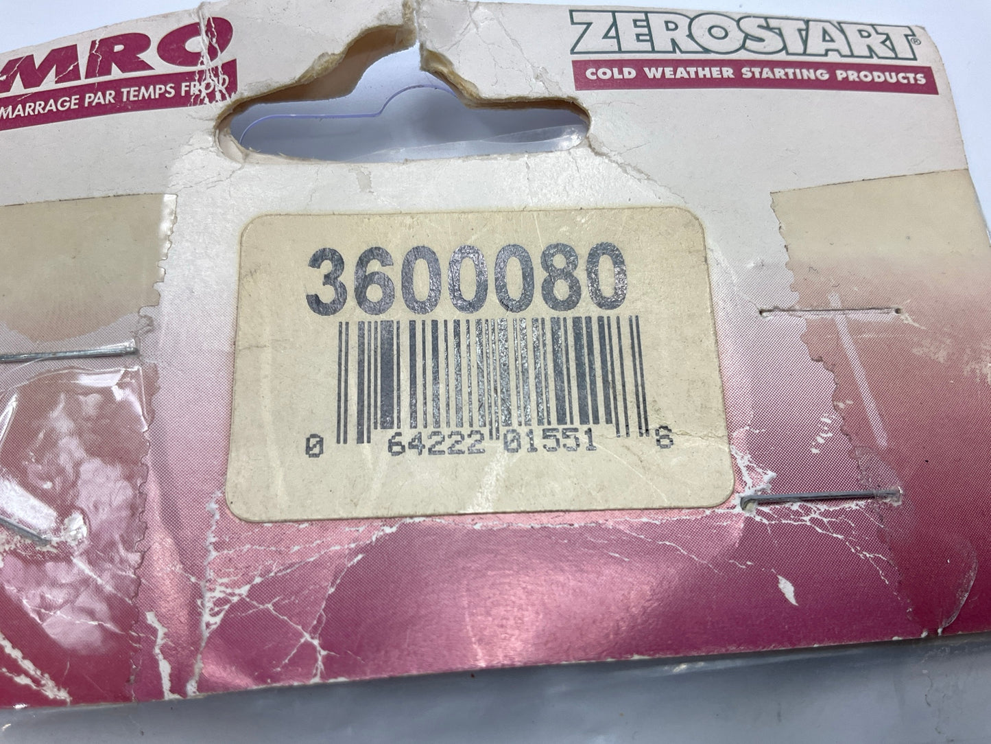 Zerostart 3600080 Heater Cord Freeze Plug Heater, Single Cord, Male 5 Feet