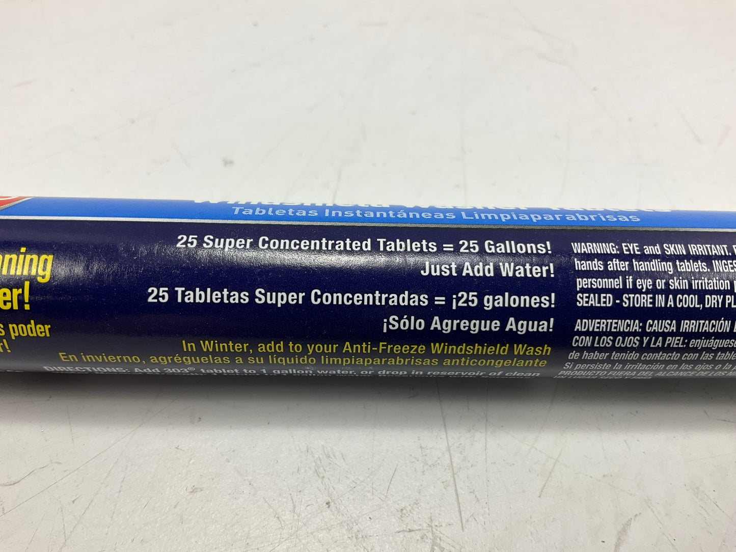 303 Products 230395 Windshield Washer Tablets - 25 Tablet Tube - 5 PACK