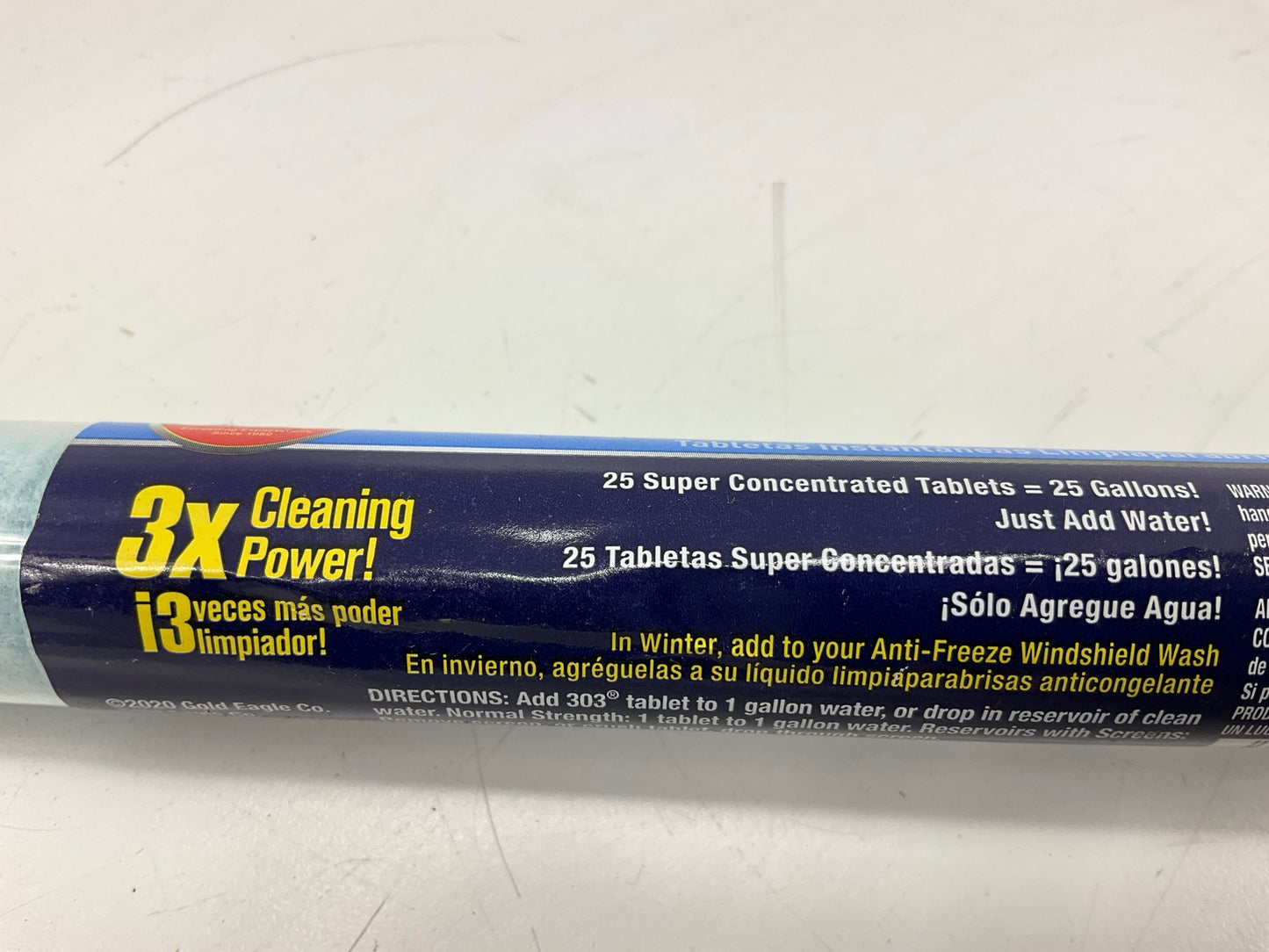 303 Products 230395 Instant  Windshield Washer Tablets - 25 Tablet Tube