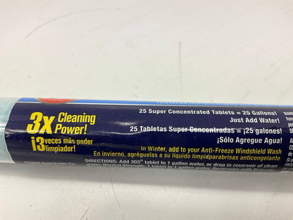 303 Products 230395 Instant  Windshield Washer Tablets - 25 Tablet Tube