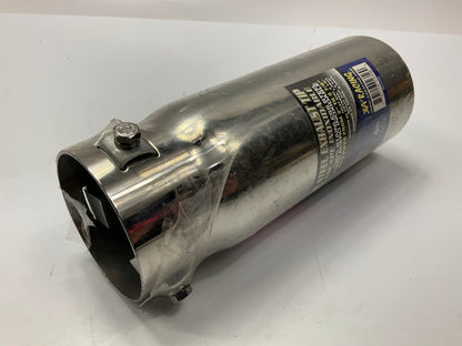3A Racing 62-2356 Stainless Steel Bolt-On Exhaust Tip - 2''-2-7/8'' Exhaust Pipes