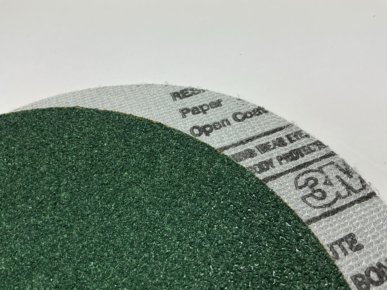 3M 00524 Green Corps Hookit Regalite 8'' 40 Grit Sanding Disc (25 / Box)