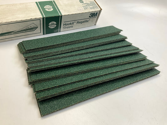 3M 00543 Green Corps Hookit Sandpaper Sheet 36 Grit, 2-3/4'' X 16-1/2'', 40 Sheets