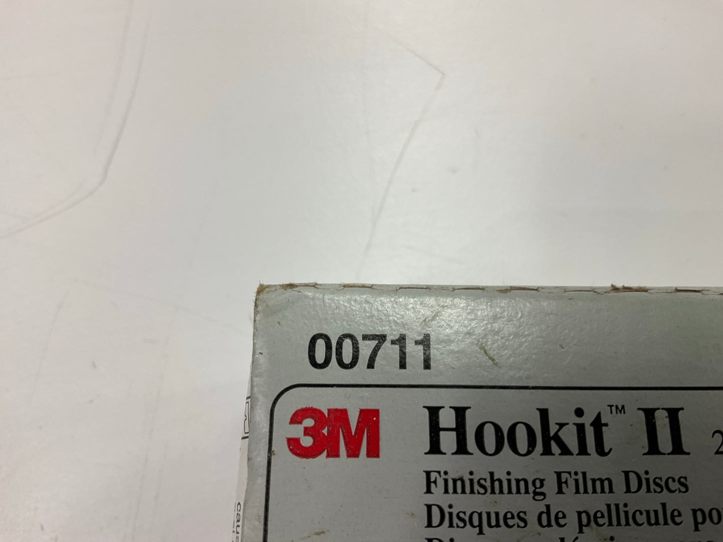 3M 00711 Hookit Ii 260l Finishing Film Sanding Discs 3'' P600 Grit, Pack Of 50