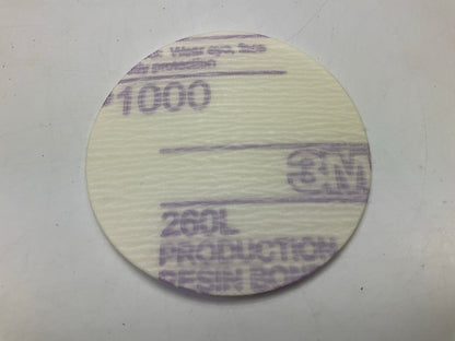 3M 00909 Hookit Finishing Film Sanding Abrasive Discs 3'' Grit P1000, 50/Box