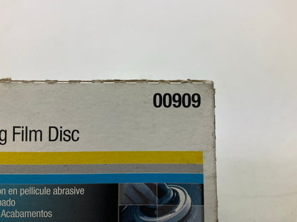 3M 00909 Hookit Finishing Film Sanding Abrasive Discs 3'' Grit P1000, 50/Box