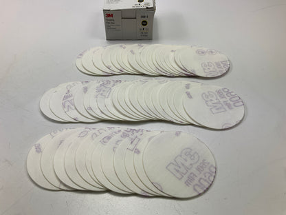 3M 0911 Hookit 3'' P600 Grade Finishing Film Sanding Disc, 50 Discs Per Box