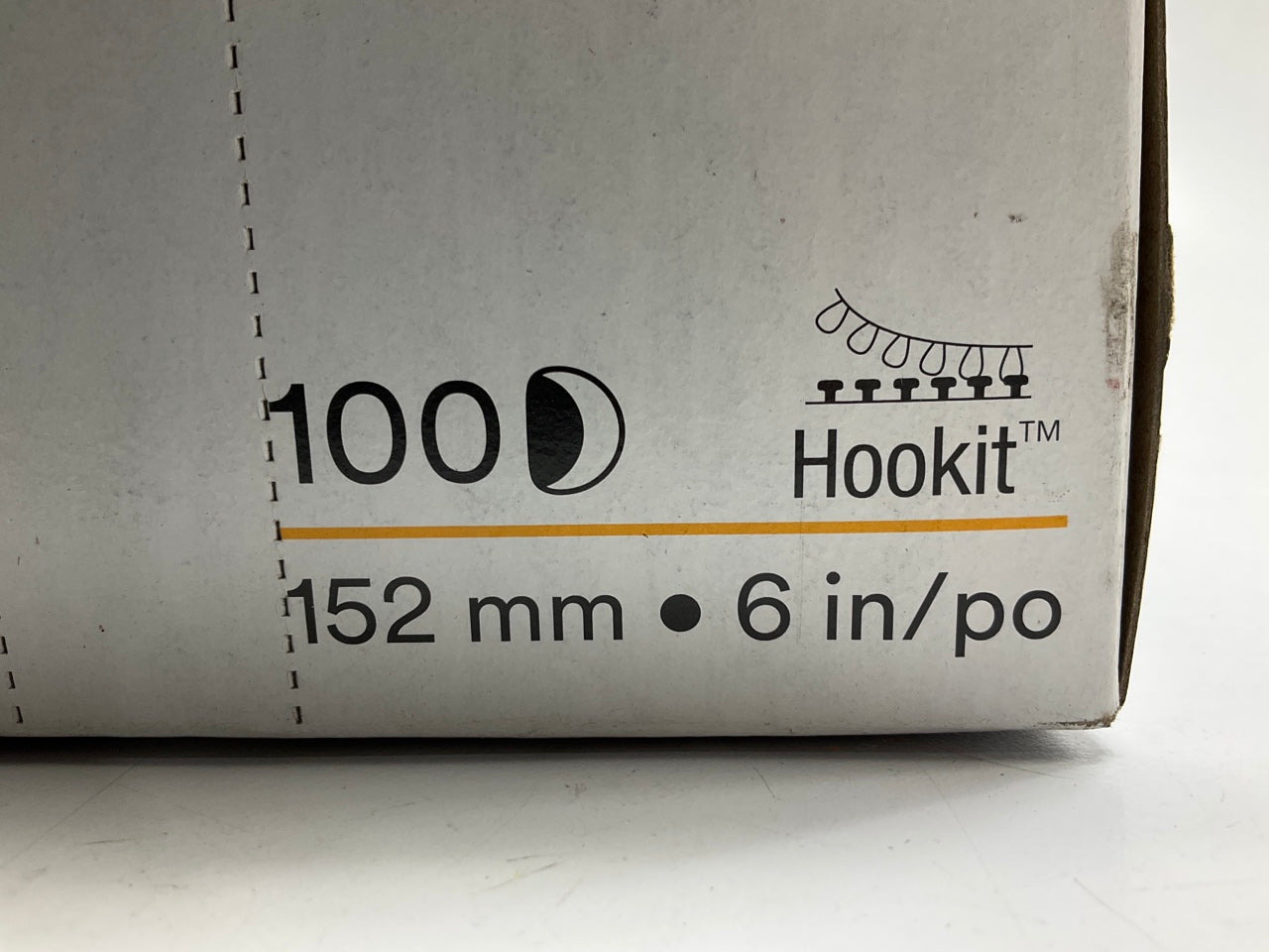 3M 00979 Hookit Gold Sanding Disc 236U, 6 Inch, P180C Grit (100 Discs/Box)