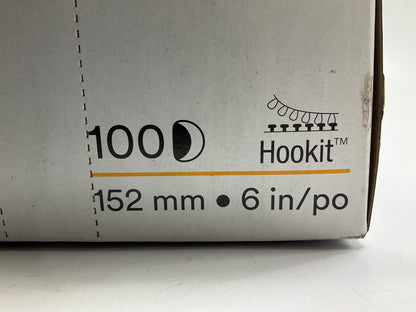 3M 00979 Hookit Gold Sanding Disc 236U, 6 Inch, P180C Grit (100 Discs/Box)